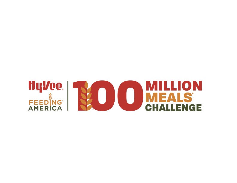 Hy-Vee Announces 100 Million Meals* Challenge to Fight Hunger with Feeding America®